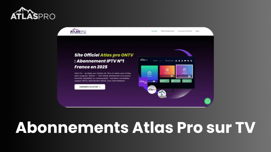 Abonnements Atlas Pro sur TV